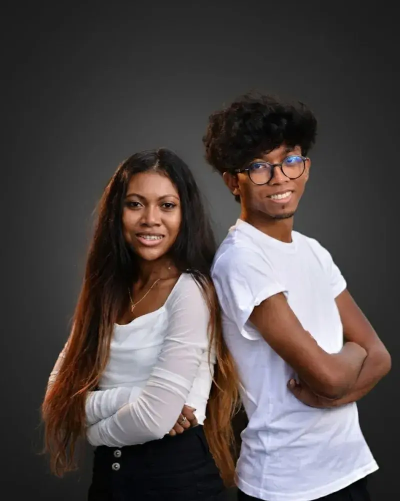 Fiderana & Frank - Fondateurs de SMART-UP Agency